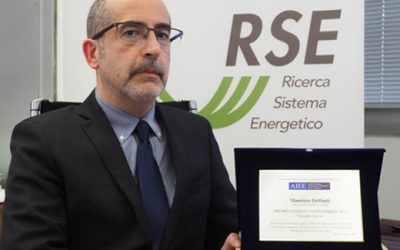 L’AIEE Consegna Il Premio Energia Sostenibile 2021 a Maurizio Delfanti, Amministratore Delegato si RSE